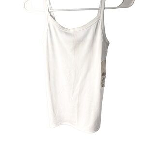 NOBO Women's White Ribbed Camisole Top XS New